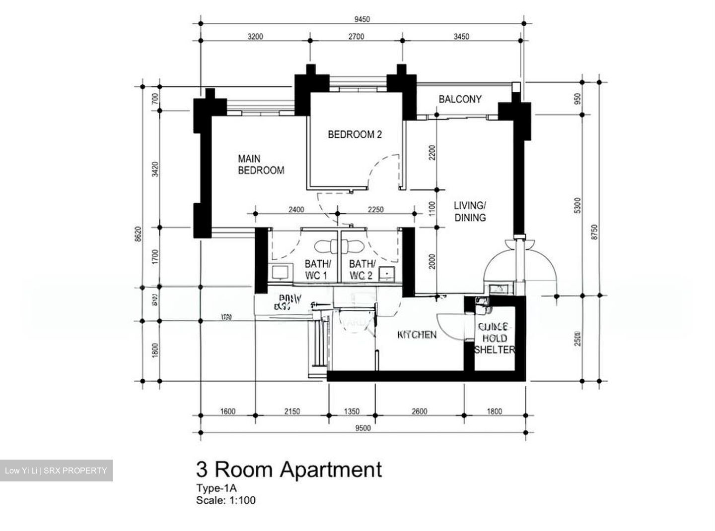 Blk 37 Skyresidence @ Dawson (Queenstown), HDB 3 Rooms #554414261